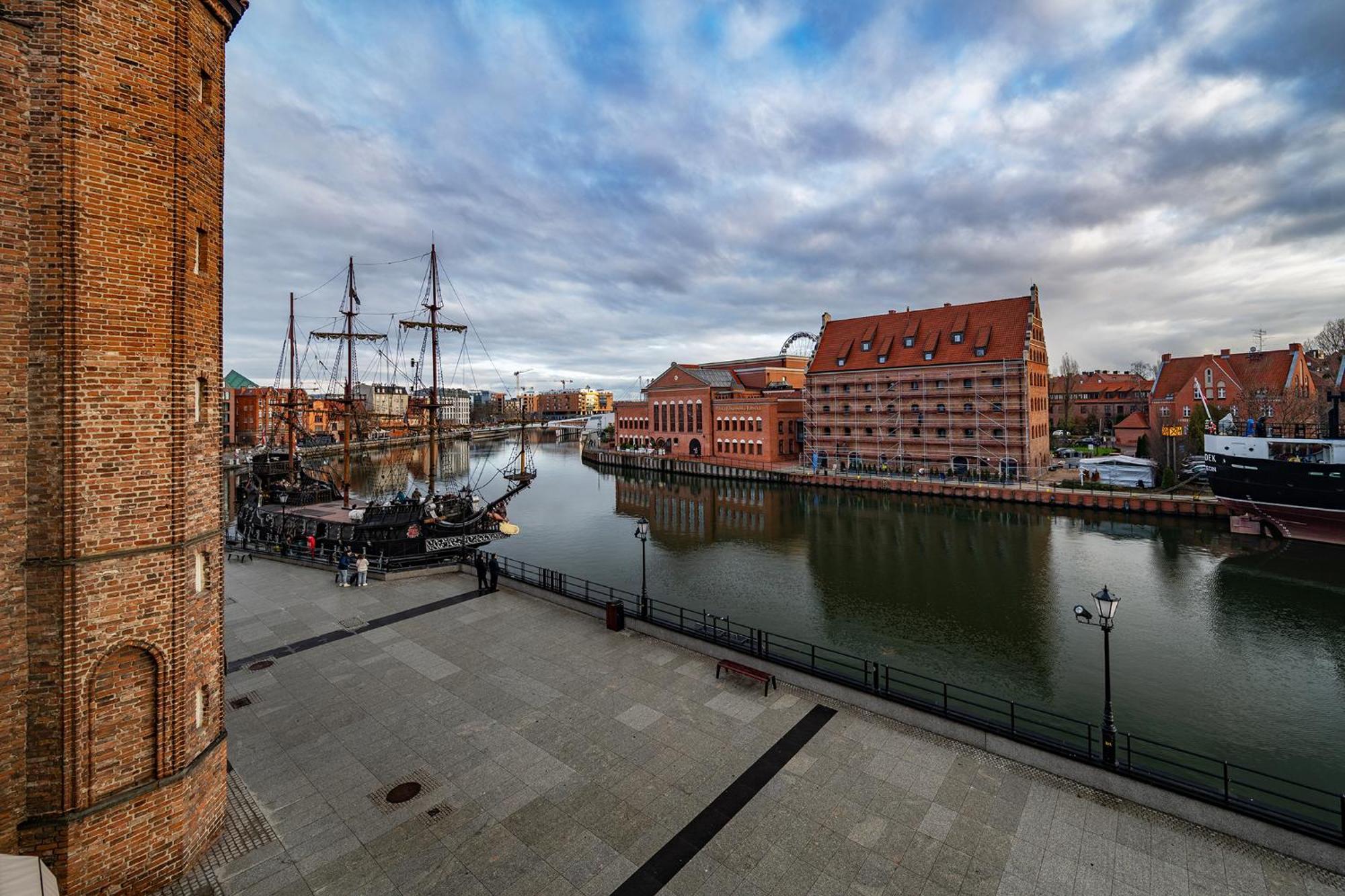 Motlawa River Apartment Gdańsk Exteriör bild