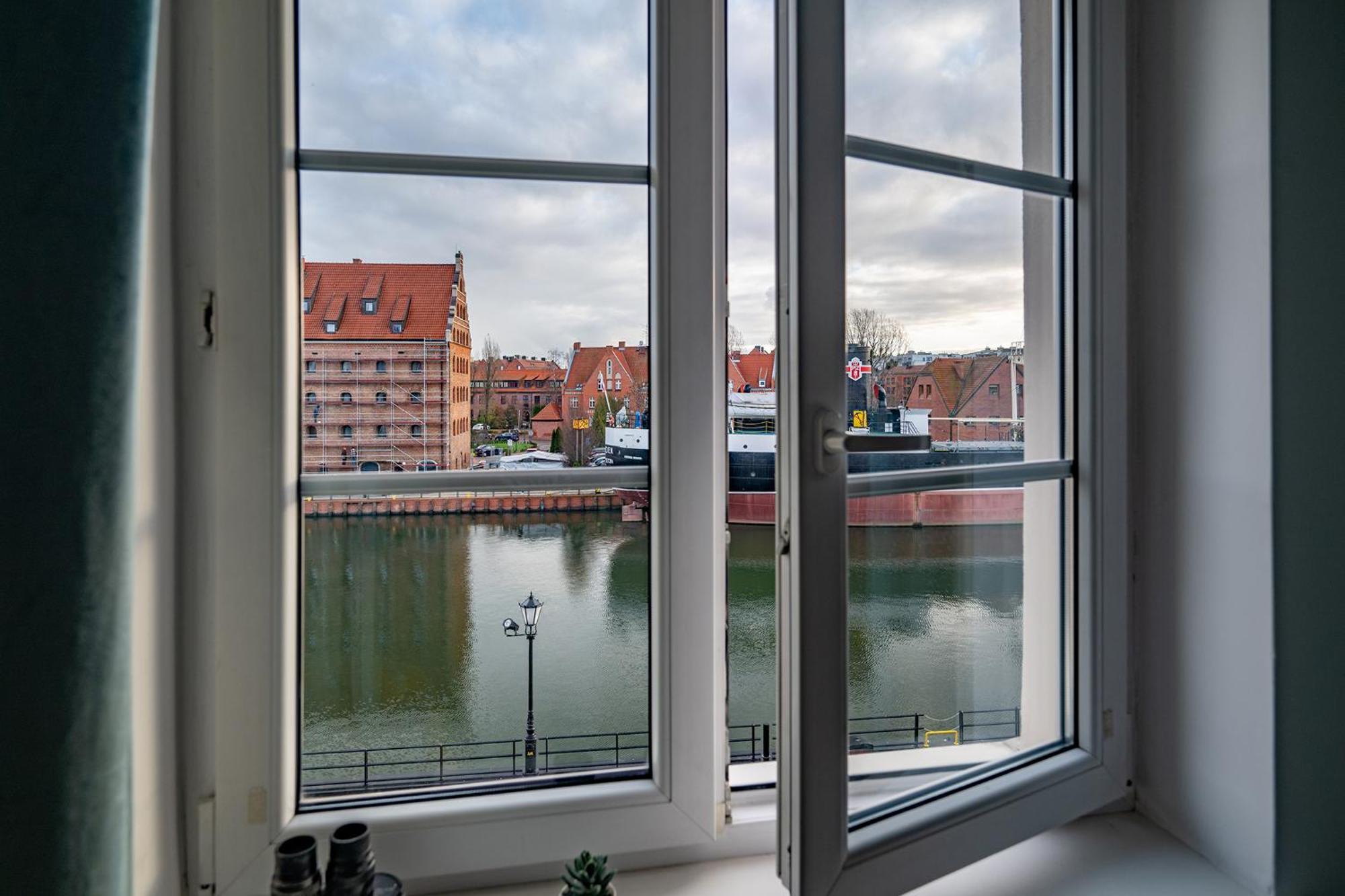 Motlawa River Apartment Gdańsk Exteriör bild